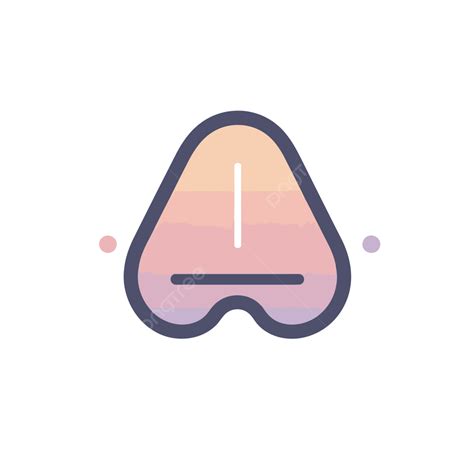 Nasal Congestion Icon Vector Mute Lineal Icon Flat Icon Png And