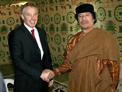 tony blair and colonel gaddafi the questions the former prime minister faces over his ties with