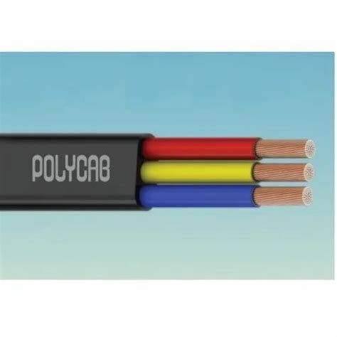3 Core 6 Sq Mm Polycab Submersible Cables At Rs 200meter In Noida Id