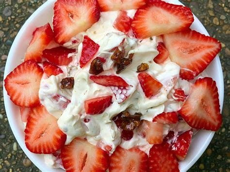 Strawberry Crack Salad Recipe Strawberry Dessert Salad