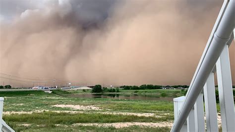 Lubbock Texas Dust Storm June 5th 2019 Time Lapse Youtube