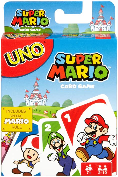 Uno Super Mario Card Game Gamestop