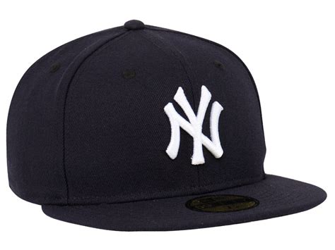 New York Yankees Mlb Ac Perf Navy Blue 59fifty Cap Essential New