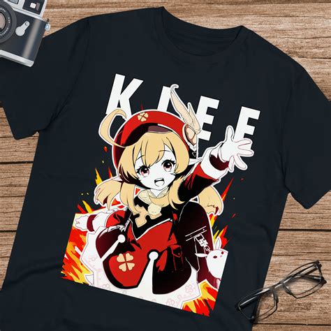 T Shirts Game Genshin Impact Klee Anime 3d Print Kids T Shirt Fashion