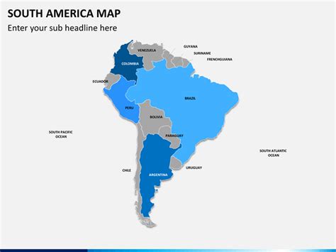 Powerpoint South America Map Sketchbubble