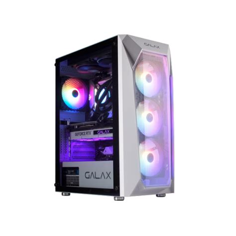 Galax Revolution 05 Atx Gaming Case White Mesh Front Panel