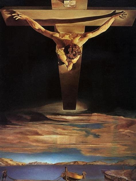 Cristo De San Juan De La Cruz Salvador Dali 1951 Lart Salvador