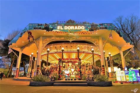 110 Year Old Carousel El Dorado At Japanese Amusement Park Toshimaen