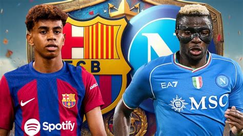 Barcelona Vs Napoli Octavos De La Champions League Youtube