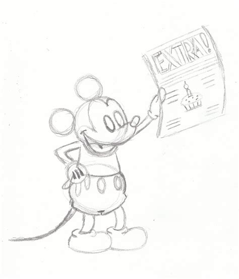 Here presented 63+ birthday card drawing images for free to download, print or share. A Place to Put My Stuff: Birthday Card Mickey