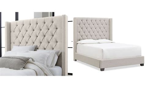 Finance your bedroom furniture online with wards affordable payment plan. Furniture Monroe II Upholstered Bedroom Furniture ...