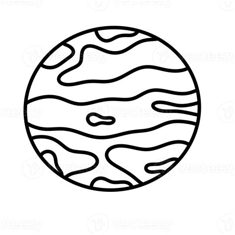Free Planet Jupiter Line Icon 18803585 Png With Transparent Background