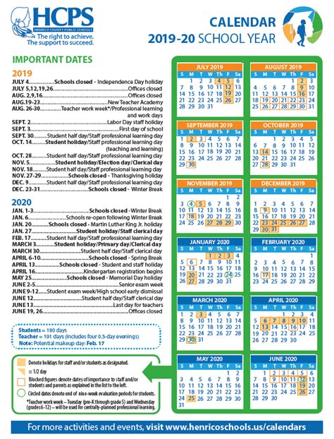 Henrico County Public Schools Calendar 2023