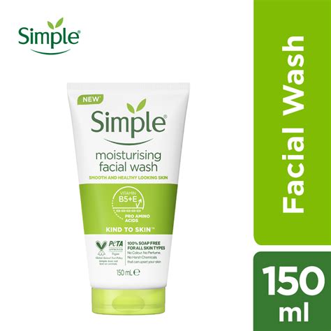 Simple Moisturising Foaming Facial Wash 150ml Shopee Malaysia