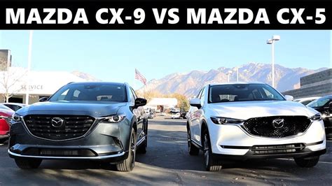 2021 Mazda Cx 9 Vs 2021 Mazda Cx 5 Is The Cx 9 Really Worth 7000