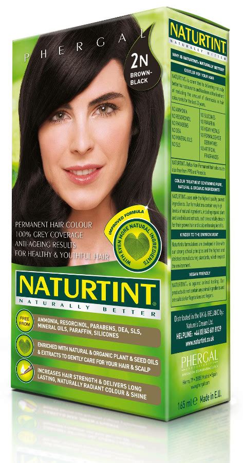 Naturtint 2n Brown Black Permanent Hair Dye Naturtint
