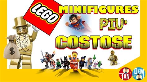 10 Lego Minifigures Rare E Costose Youtube