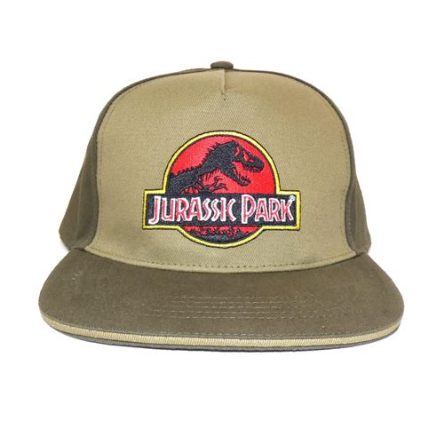 Uthe551 100 Mixed Jurassic Park Circle Logo Snapback Cap Hat Headwear Merch Fan T Trucker