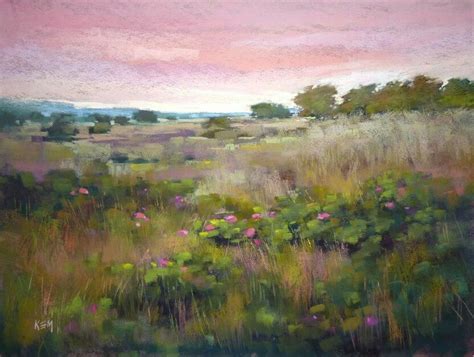 Karen Margulis Pastel Painting Pastel Landscape Original Pastel