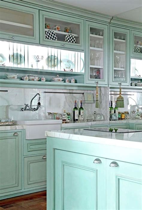 Cabinets brown adorable mint green interior sage dream ideas. Green Kitchen Ideas, More: Sage Green Kitchen Cabinets ...