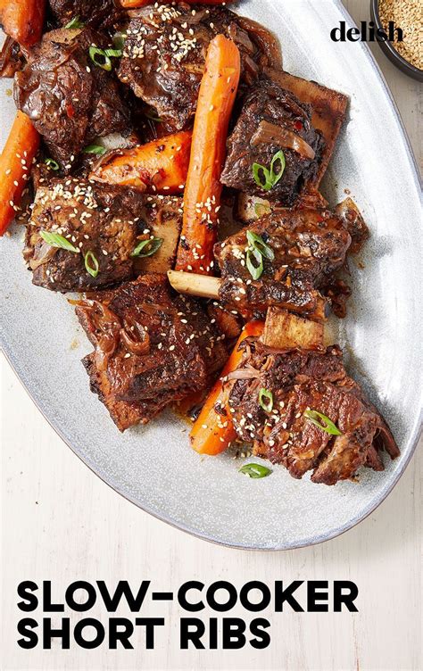 This turned out much better than usual, and got me wondering if the slow cooking community could recommend any interesting seasoning. Slow-Cooker Short Ribs | Recipe | Short ribs slow cooker ...