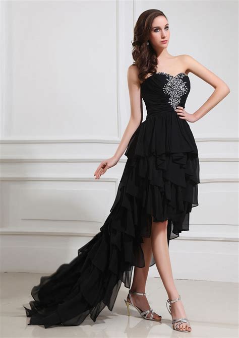 Beautiful Black Dresses 3001 Long Short Little Black Dress For