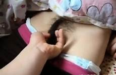sleeping pussy hairy asian japanese girl her eporner fingered examined gets twat