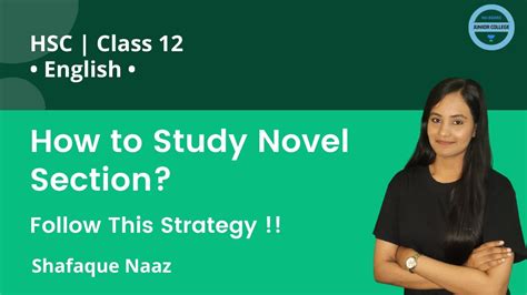 How To Study Novel Section Follow This Strategy English Class