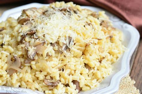 Parmesan Mushroom Orzo Will Cook For Smiles