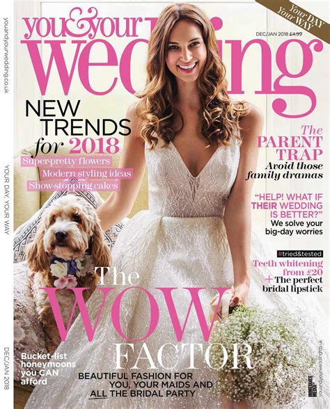 You And Your Wedding Magazine December And January 2018 Back Issue