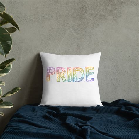 Feel Pride Premium Pillow Gay Nation