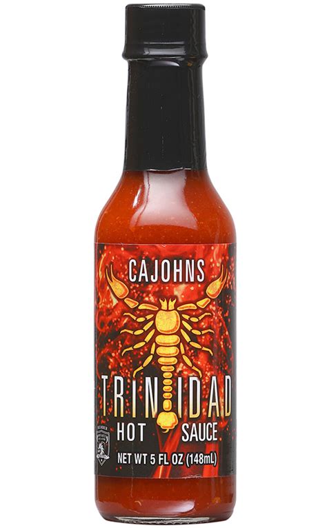 Cajohns Trinidad Scorpion Hot Sauce