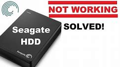 Seagate External Hard Drive Not Working With Windows 10 (Fixed / Solution)