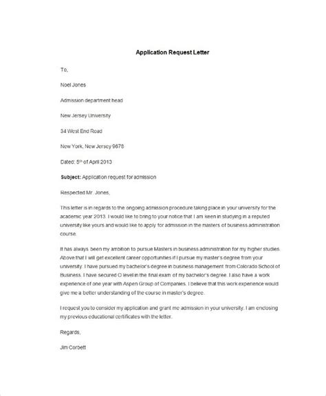 A letter adds more personality to if you plan to email the application letter, the formatting will differ from a printed, mailed letter. 94+ Best Free Application Letter Templates & Samples - PDF, DOC | Free & Premium Templates