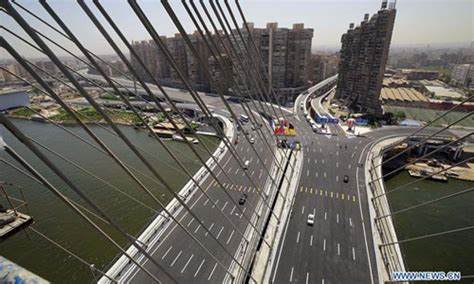 Egypt Inaugurates Worlds Widest Suspension Bridge Global Times