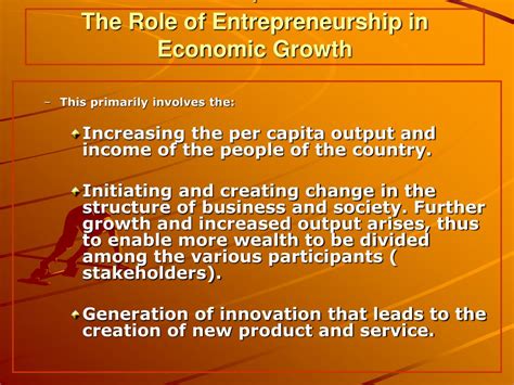 Entrepreneurship Is The Backbone Of The Economy Management And Leadership