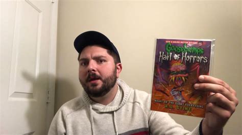 Goosebumps Hall Of Horrors Night Of The Giant Everything Book Review Youtube