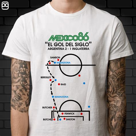 Camiseta "El Gol del Siglo" - Personal Grafic