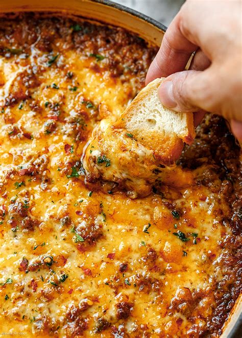 Cheesy Ground Beef Dip Recipe How To Make Ground Beef Dip — Eatwell101