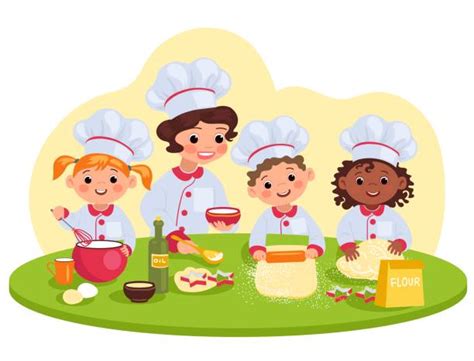 Mom Baking Cookies Clipart