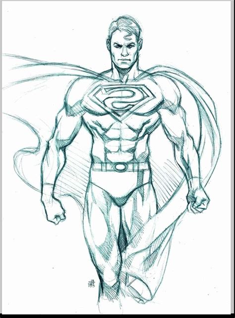Superman Sketch At Explore Collection Of Superman