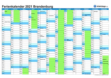 Unter dieser url finden sie immer den aktuellen kalender mit 15 monaten. Ferien Brandenburg 2020, 2021