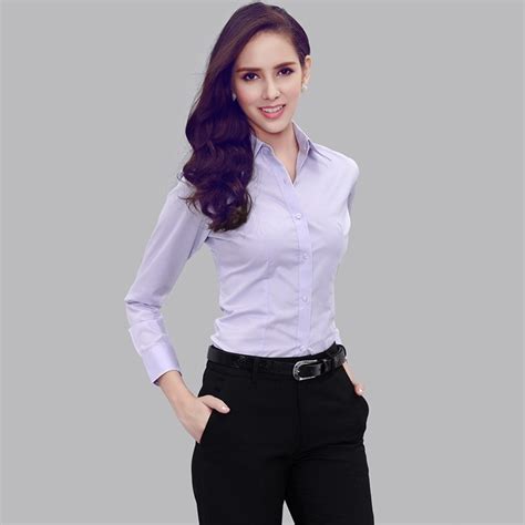 2015 autumn new solid color women office shirts ladies ol basic top blusas blouse shirt