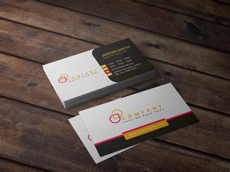 Corporate Business Card Design By Muhammad Ohid On Dribbble