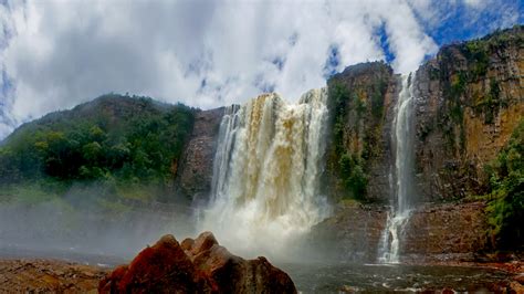 Angel Falls Guayana Canaima National Park Venezuela Hd Desktop