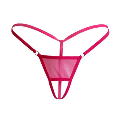2021 Sex Thong Woman Front Hole Open Crotch Panties Mini Design Women G Bikinis Erotic Tangas