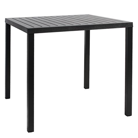 Contemporary Outdoor Dining Table Square Apex