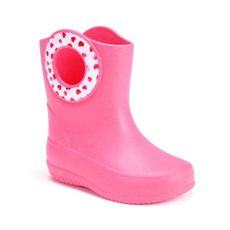 Kendall Toddler Pink Rain Boot Slip Resistant Made In Usa Okabashi