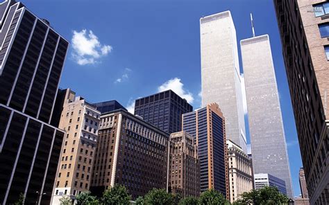 Learn more about the original world trade center buildings destroyed by terrorists on september 11, 2001. Twin Towers New York City HD wallpaper