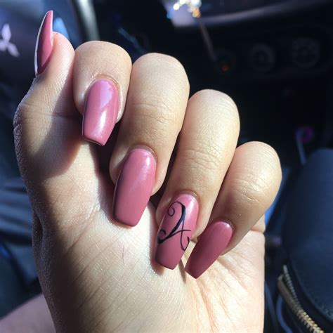 Holly Nails Nails With Initial A